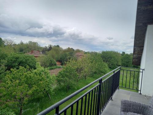 House in Sokolare view from the balcony and garden